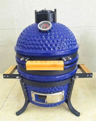 เครื่องครัวสีฟ้าชาร์โคล 12.5 นิ้ว SGS Small Ceramic BBQ